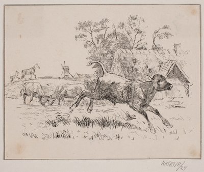 Le cerf - Johan Adolph Kittendorff