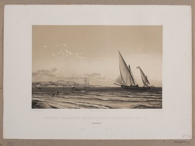La côte près de Marseille avec l