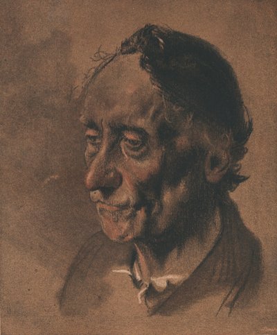 Une étude, vers 1900 - Adolph Menzel