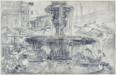 Fontaine sur la Piazza d