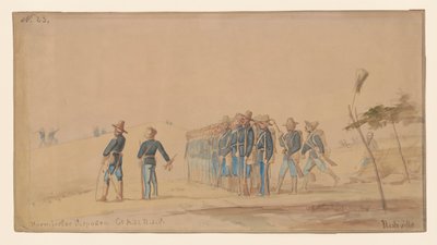 Avant-poste alerté, Compagnie A, Nashville, Tennessee - Adolph Metzner