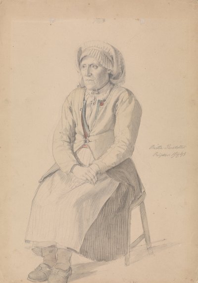 Britta Peersdotter Reisæter, Ullensvang - Adolph Tidemand