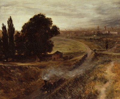 Le chemin de fer Berlin-Potsdam - Adolph Menzel
