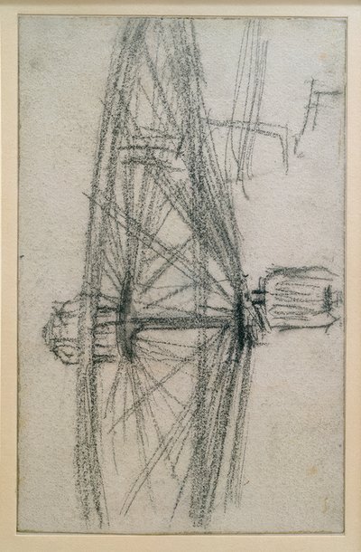 Roue en mouvement - Adolph Menzel