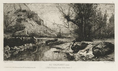 À Valromay Ain, 1868 - Adolphe Appian
