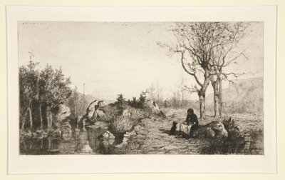 Bords du ruisseau à Rossilon (Ain) - Adolphe Appian