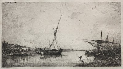 Canal à Martigues - Adolphe Appian