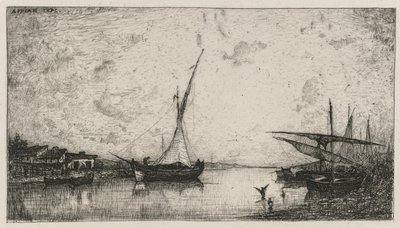 Canal aux Martigues, 1872 - Adolphe Appian