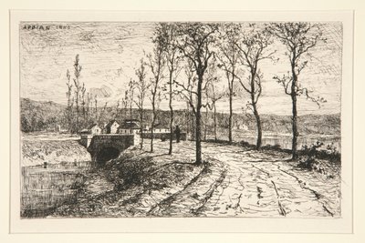 Entrée du village - Adolphe Appian
