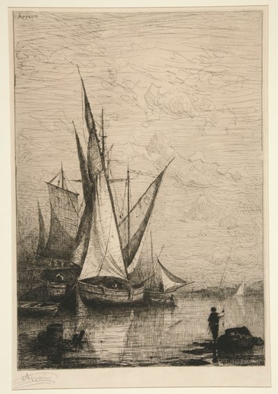 Le Port de Gênes - Adolphe Appian