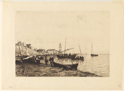 Le port de San Remo - Adolphe Appian