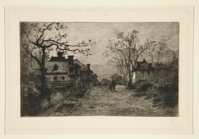 Rue du village d... - Adolphe Appian