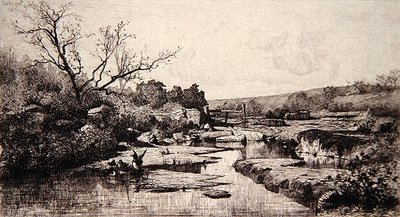 Source de la rivière Albarine - Adolphe Appian