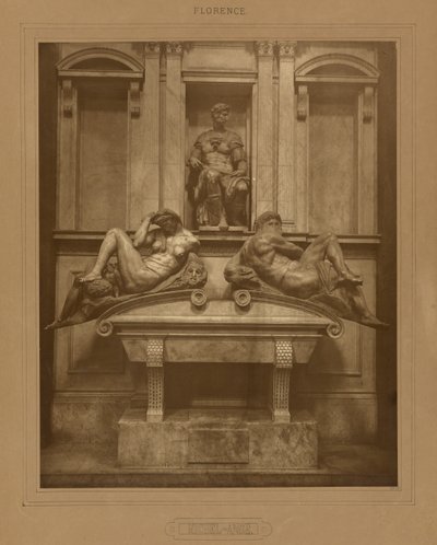 [Tombeau des Médicis de Michel-Ange, Florence] - Adolphe Braun