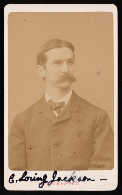 Portrait de Charles Loring Jackson 1847-1935, vers 1887 - Adolphe Braun