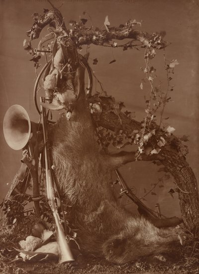 [Nature morte représentant une scène de chasse] - Adolphe Braun