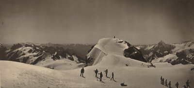 Sommet du Mont Titlis, Suisse, 1866 (photo) - Adolphe Braun