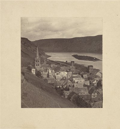Vue sur le Rhin - Adolphe Braun