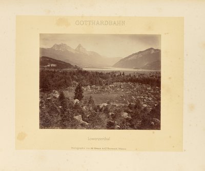 Chemin de fer du Saint-Gothard : Lowerzerthal - Adolphe Braun and Cie