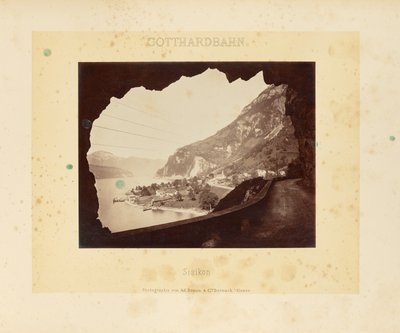 Chemin de fer du Gothard : Sisikon - Adolphe Braun and Cie