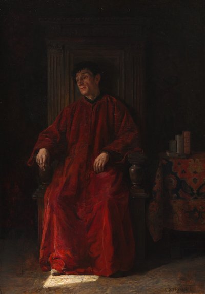 Juge en robe rouge - Adolphe Charles Edouard Steinheil