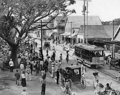 Jubilee Market Square, Kingston, Jamaïque, c1905 - Adolphe Duperly and Son