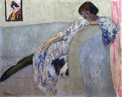 Portrait de la poétesse Vera Inber 1890-1972, années 1920 - Adolphe Feder