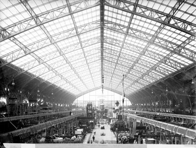Hall des Machines, Exposition Universelle, Paris, 1889 - Adolphe Giraudon