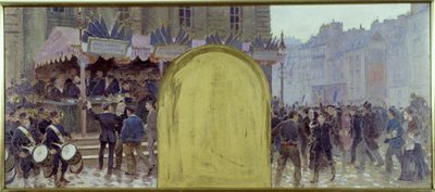 Esquisse pour le bureau du préfet à l