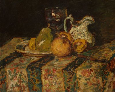 Nature morte avec fruits et cruche à vin - Adolphe Joseph Thomas Monticelli
