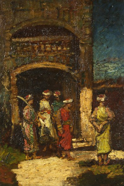Le Bourreau, c.1860-80 - Adolphe Joseph Thomas Monticelli