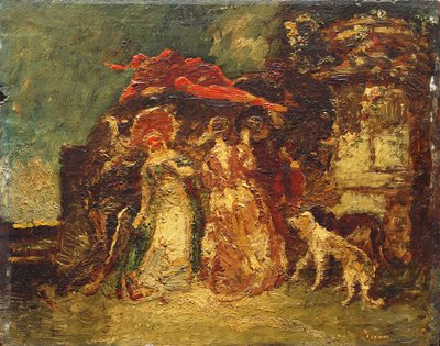 Image inconnue - Adolphe Joseph Thomas Monticelli