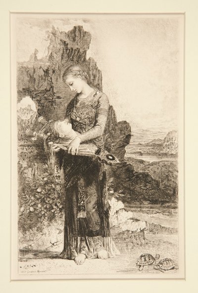 Fille de Thrace portant la tête d