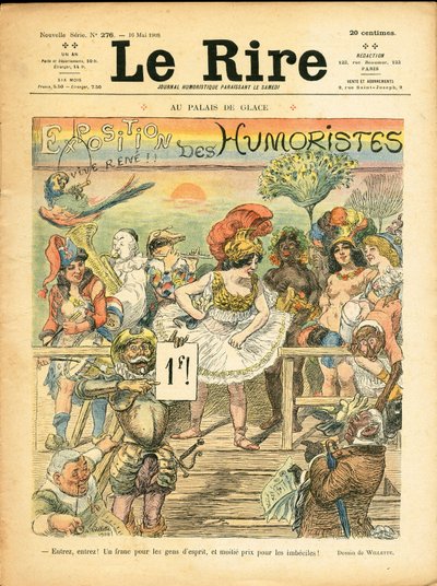 Couverture de Le Lire, Satirique en Couleurs - Adolphe Leon Willette