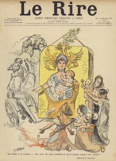 Illustration pour Le Rire - Adolphe Leon Willette