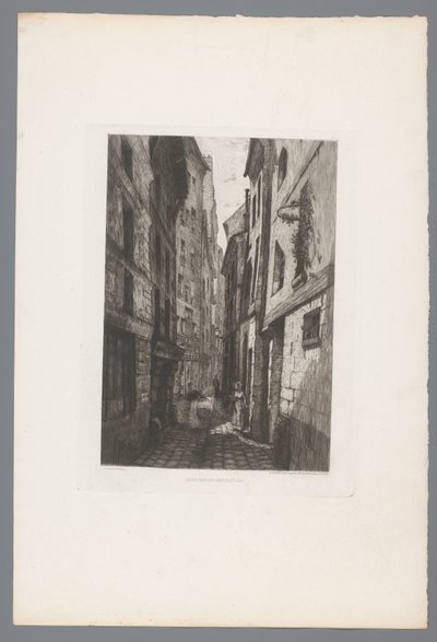 Vue sur la Rue Saint Éloi - Adolphe Martial Potemont
