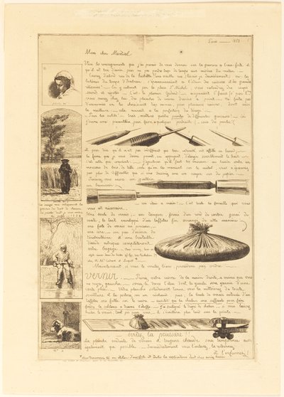 Lettre sur les Éléments de la gravure à l