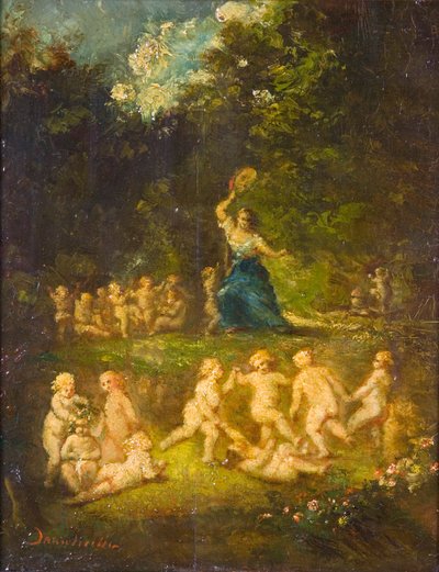 Les gambades, 1844-1886 - Adolphe Monticelli