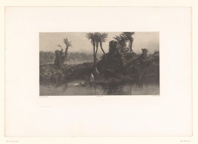 Moïse exposé sur les eaux - Adolphe Mouilleron
