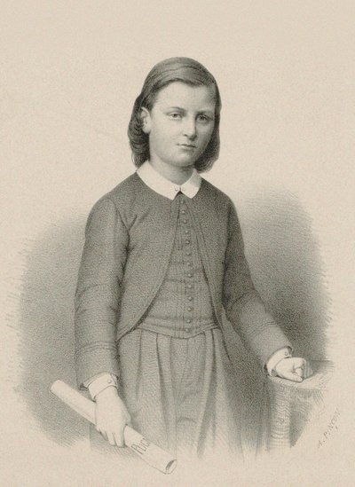 Portrait du compositeur Raoul Pugno 1852-1914, c. 1870 - Adolphe Pincon