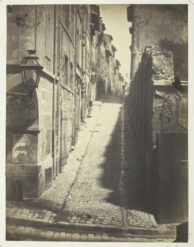 Rue des Grands Carmes, Vue prise de la Rue Ste. Marthe - Adolphe Terris