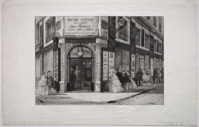 Siège de la Société des Aquafortistes, 1864 - Adolphe Théodore Jules Martial Potémont