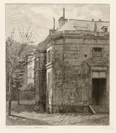 Rue de la Victoire (70). Hôtel Bonaparte - Adolphe Théodore Jules Martial Potémont