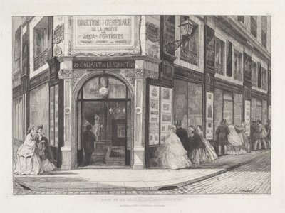 Siège de la Société des Aquafortistes - Adolphe Théodore Jules Martial Potémont