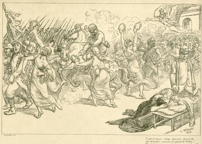 Chant des Girondius - Adolphe Willette