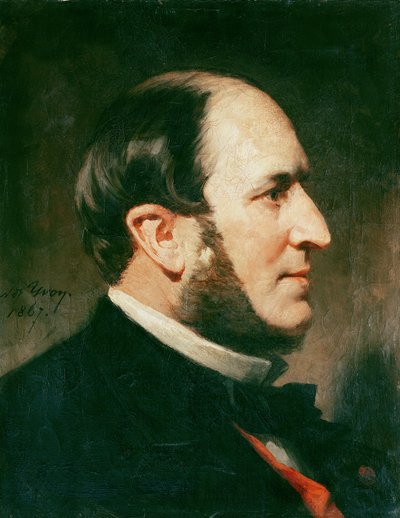 Baron Georges Eugène Haussmann (1809-91) 1867 - Adolphe Yvon