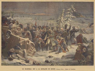 Le maréchal Ney lors de la retraite de Russie - Adolphe Yvon
