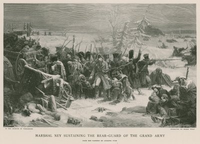 Le maréchal Ney soutenant l