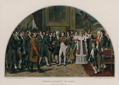 Napoléon décorant les artistes - Adolphe Yvon
