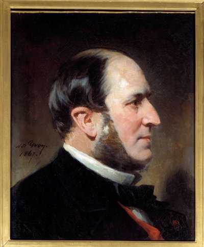 Portrait du baron Eugène-Georges Haussmann, préfet de Paris - Adolphe Yvon